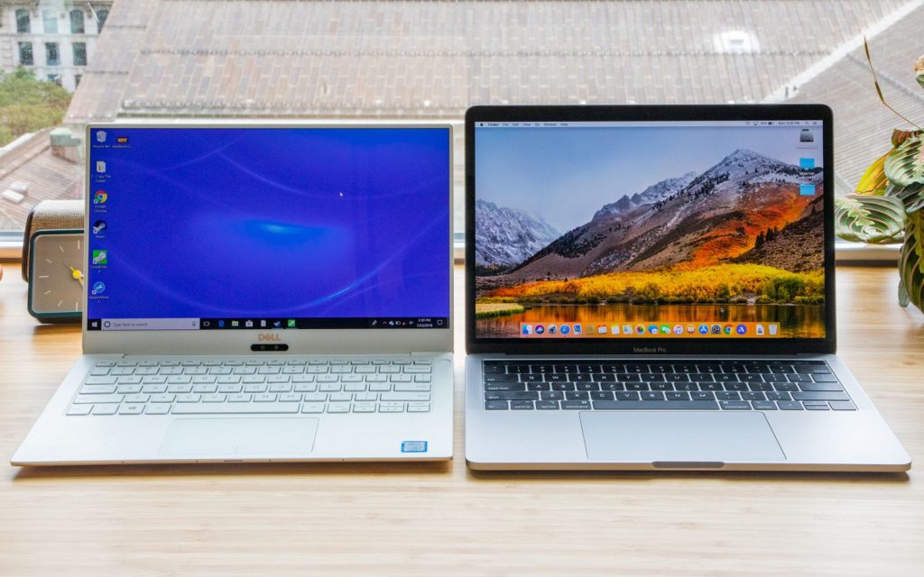 MacBook Air vs. Dell XPS 13