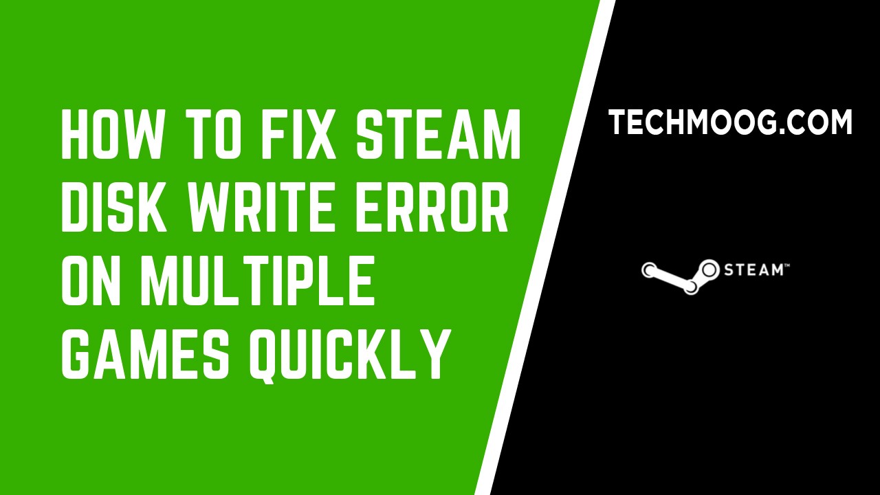 How To Fix Steam Disk Write Error On Multiple Games Quickly [Partition Manager]