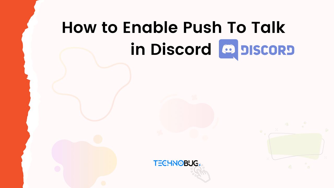 How To Enable Push To Talk Discord