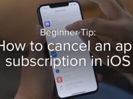 Guide on how to cancel subscriptions on iPhone.