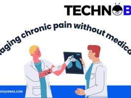 Managing chronic pain without medication