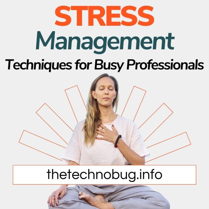 Get Stress Management Strategies for Busy Professionals