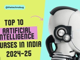 Top 10 Artificial Intelligence Courses in India 2024-25