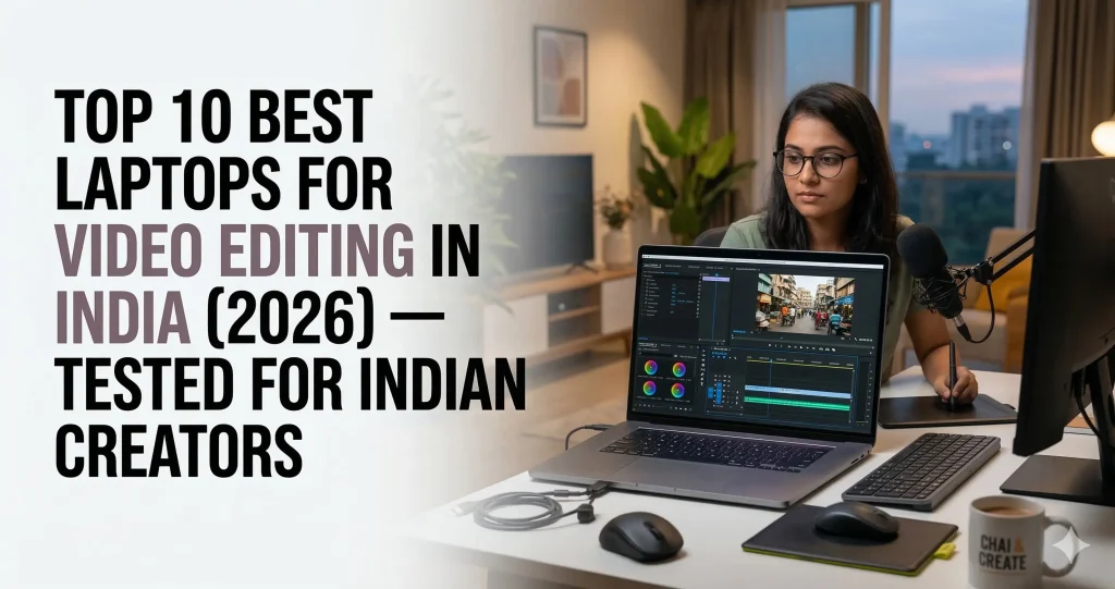 best laptop for video editing in India 2026 Apple MacBook Pro M4