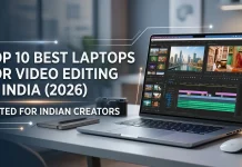 Top 10 Best Laptops for Video Editing in India (2026) — Tested for Indian Creators Apple MacBook Pro 16-inch M4 best laptop for video editing in India 2026