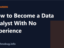 How to become a data analyst with no experience 2026