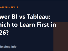 Power BI vs Tableau in 2026: Which Should You Learn First? Power BI vs Tableau which to learn first 2026